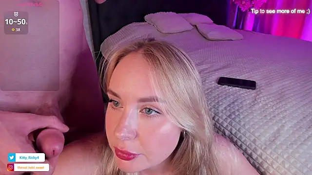 Kitty Ricky online show from October 20, 2025, 2:50 pm