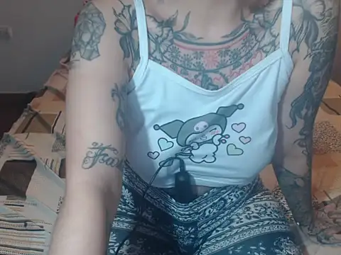 Snapshot of Tattoodreams_lucy chatting on March 19, 2025, 5:17 pm Tattoodreams lucy online show from March 19, 2025, 5:17 pm