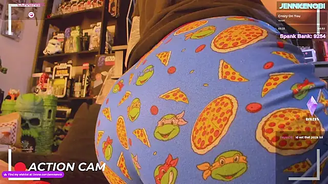 Snapshot of JennKenobi chatting on March 22, 2025, 6:03 pm JennKenobi online show from March 22, 2025, 6:03 pm