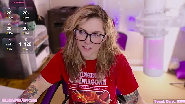 Snapshot of JennKenobi chatting on February 25, 2025, 5:19 pm JennKenobi online show from February 25, 2025, 5:19 pm