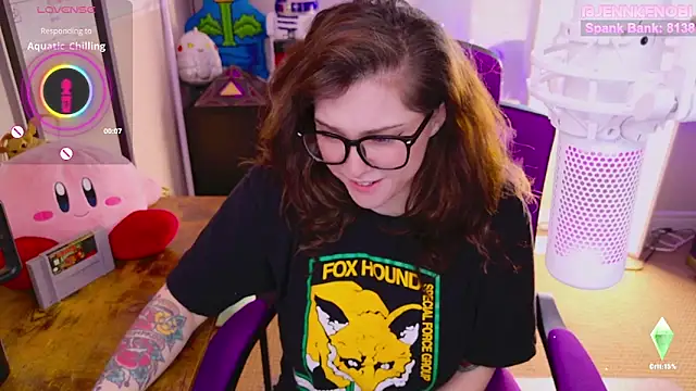 Snapshot of JennKenobi chatting on March 10, 2025, 3:20 pm JennKenobi online show from March 10, 2025, 3:20 pm