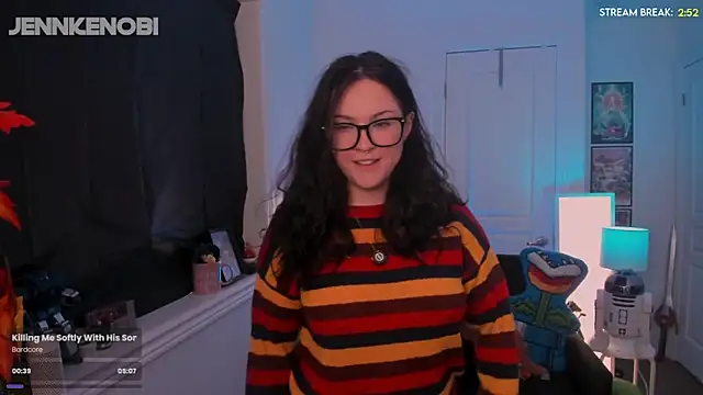 Snapshot of JennKenobi chatting on September 24, 2025, 2:23 pm JennKenobi online show from September 24, 2025, 2:23 pm