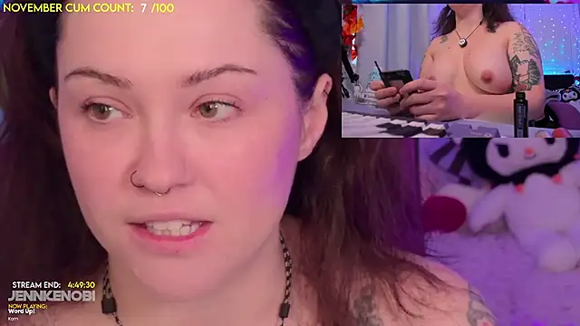 Snapshot of JennKenobi chatting on November 5, 2025, 3:37 pm JennKenobi online show from November 5, 2025, 3:37 pm