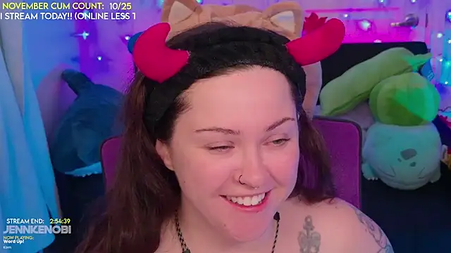 Snapshot of JennKenobi chatting on November 12, 2025, 3:05 pm JennKenobi online show from November 12, 2025, 3:05 pm