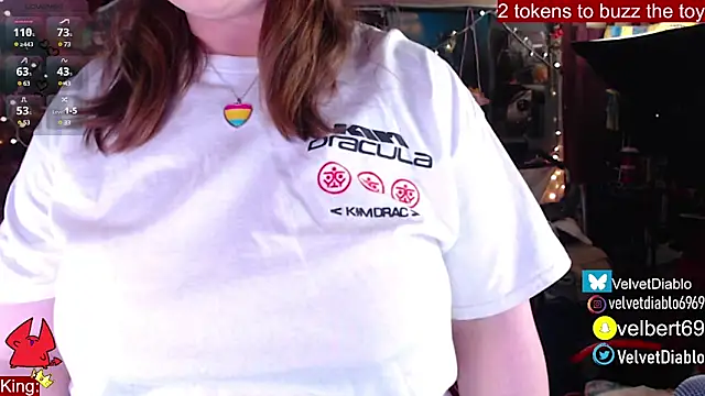 VelvetDiablo online show from February 25, 2025, 1:41 am