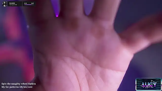 LucyAllenX online show from September 19, 2025, 8:02 pm