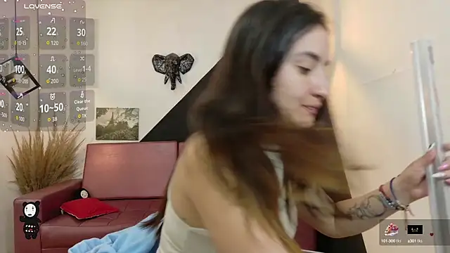 Perla Campbell online show from September 23, 2025, 7:32 pm