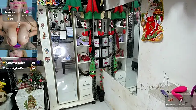 allsson queen online show from December 4, 2025, 1:26 am