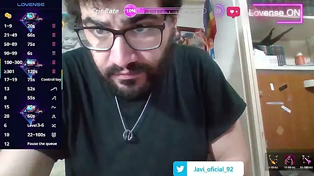 Javi 92 online show from December 13, 2025, 8:04 pm