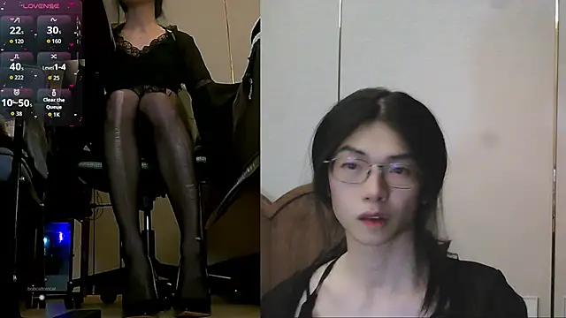 Snapshot of CrytinaSissyCrossdress chatting on April 28, 2026, 11:58 am CrytinaSissyCrossdress online show from April 28, 2026, 11:58 am