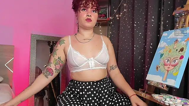 Snapshot of Amy_art chatting on February 9, 2025, 8:45 pm Amy art online show from February 9, 2025, 8:45 pm