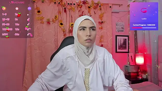 DarshaKhemu online show from March 10, 2025, 8:45 pm