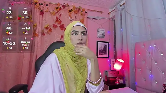 DarshaKhemu online show from February 12, 2025, 8:40 pm