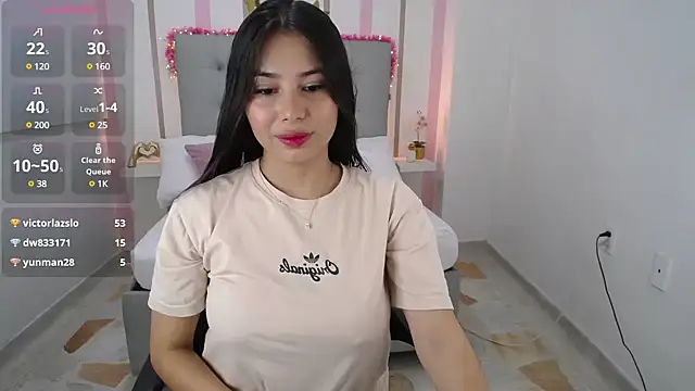 Anthonela love  online show from March 14, 2025, 10:16 pm