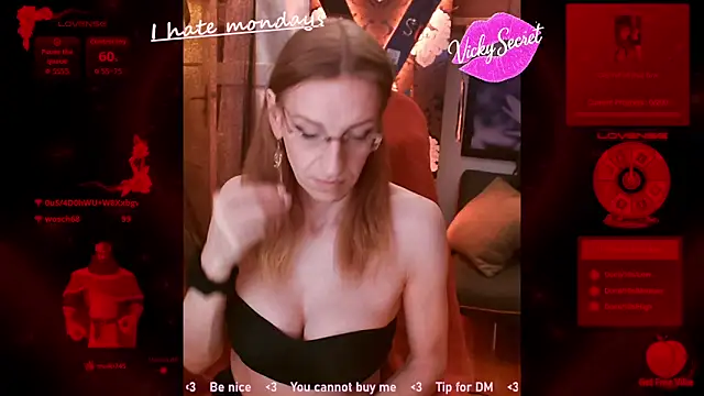 VickySecret de online show from November 24, 2025, 11:05 pm