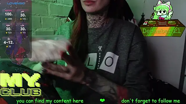 Witch Emma online show from December 21, 2025, 8:31 pm