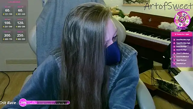 Snapshot of ArtofSweet chatting on January 11, 2026, 6:26 pm ArtofSweet online show from January 11, 2026, 6:26 pm