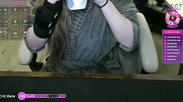 Snapshot of ArtofSweet chatting on February 17, 2026, 6:38 pm ArtofSweet online show from February 17, 2026, 6:38 pm