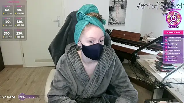 Snapshot of ArtofSweet chatting on October 11, 2025, 7:04 pm ArtofSweet online show from October 11, 2025, 7:04 pm