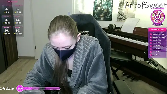 ArtofSweet online show from April 6, 2026, 8:21 pm