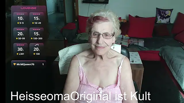 HeisseomaOriginal online show from June 2, 2026, 7:08 am