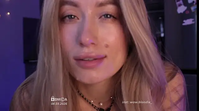 Blondie Bunny online show from March 8, 2026, 3:43 am