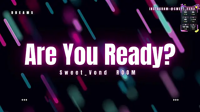 sweetvond  online show from September 21, 2025, 11:26 am