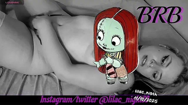 lilac night33 online show from October 11, 2025, 12:28 pm