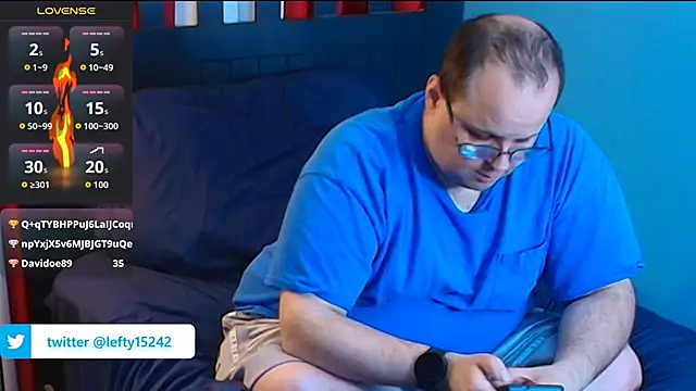 lefty15242 online show from September 20, 2025, 5:01 am