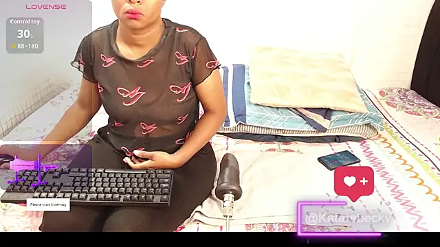 Kattara Becky  online show from October 18, 2025, 4:14 am