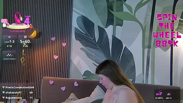 RubyValen online show from March 13, 2025, 5:00 am