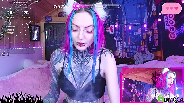 Snapshot of NekoCyber chatting on February 25, 2026, 5:07 am NekoCyber online show from February 25, 2026, 5:07 am