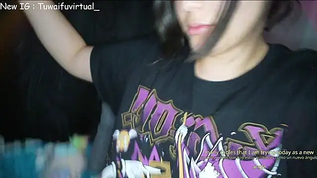 Snapshot of TuWaifuVirtual1 chatting on December 1, 2025, 2:01 am TuWaifuVirtual1 online show from December 1, 2025, 2:01 am