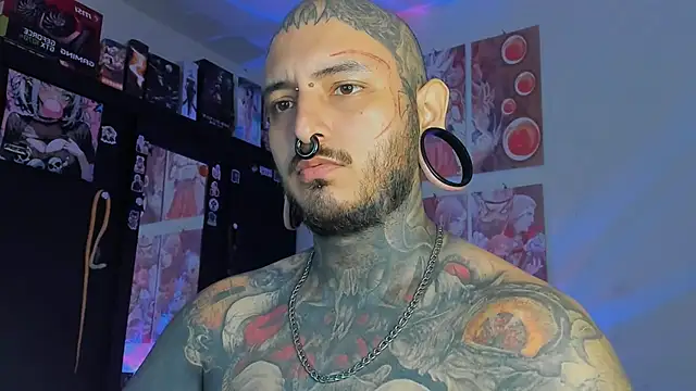 DEATHINK666XX online show from October 12, 2025, 5:58 pm