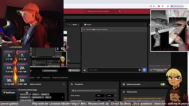 AcidMilo online show from October 16, 2025, 11:13 pm