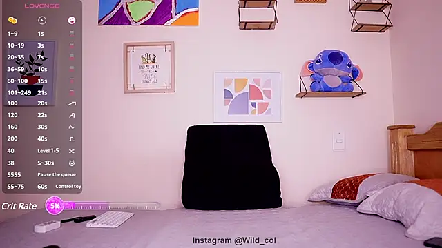 Snapshot of wild_col_ chatting on March 18, 2025, 9:45 am wild col online show from March 18, 2025, 9:45 am