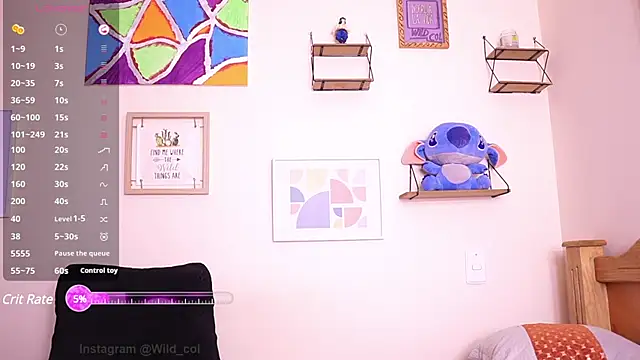 Snapshot of wild_col_ chatting on March 11, 2025, 8:08 am wild col online show from March 11, 2025, 8:08 am