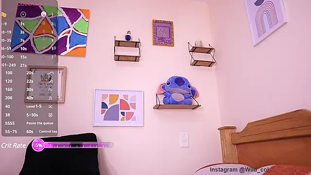 Snapshot of wild_col_ chatting on March 14, 2025, 8:32 am wild col online show from March 14, 2025, 8:32 am