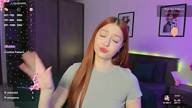 Snapshot of EleanorePeach chatting on March 19, 2025, 12:01 pm EleanorePeach online show from March 19, 2025, 12:01 pm