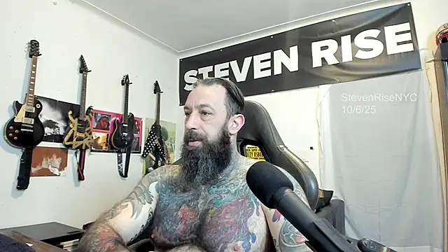 StevenRiseNYC online show from October 6, 2025, 1:01 pm