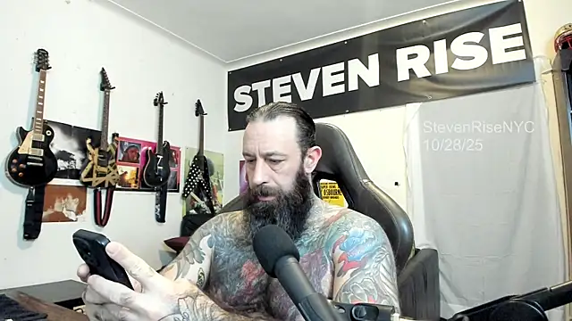 StevenRiseNYC online show from October 29, 2025, 12:59 pm