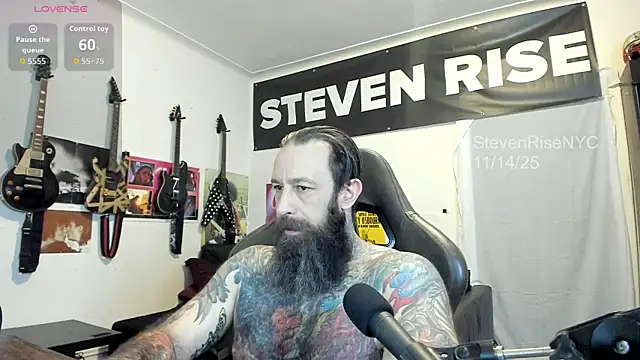 StevenRiseNYC online show from November 14, 2025, 1:37 pm
