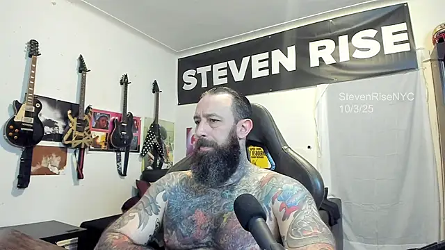 StevenRiseNYC online show from October 3, 2025, 10:55 pm