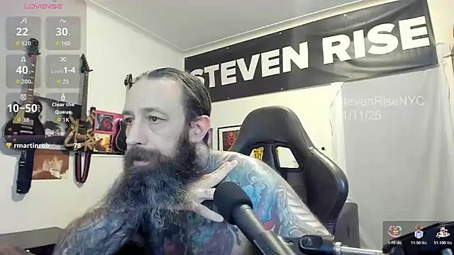 StevenRiseNYC online show from November 12, 2025, 2:48 am