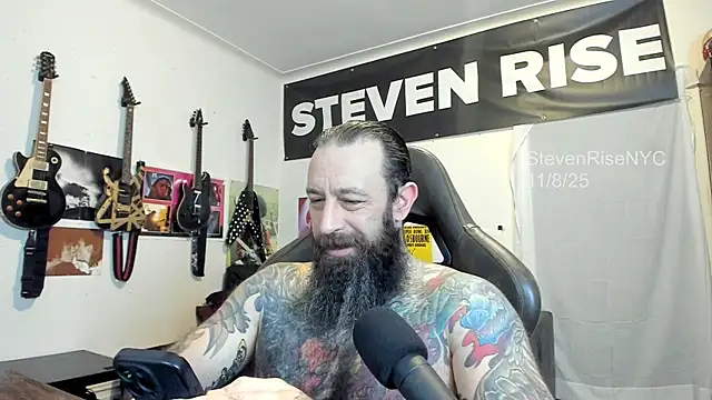 StevenRiseNYC online show from November 8, 2025, 12:20 pm