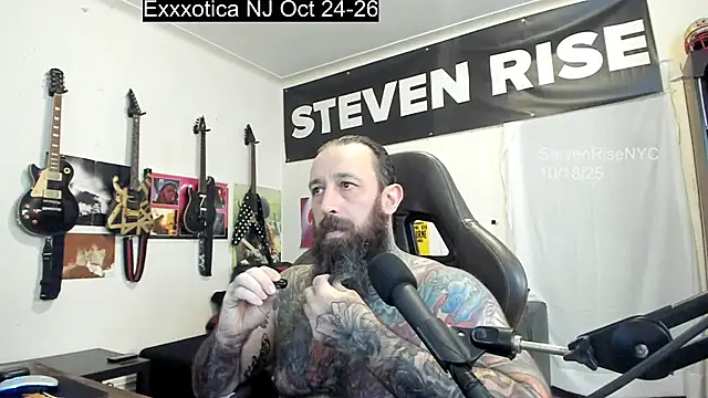 StevenRiseNYC online show from October 18, 2025, 8:33 pm